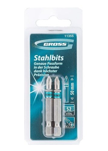 GROSS PH1x50mm 2db professional bit S2 acél