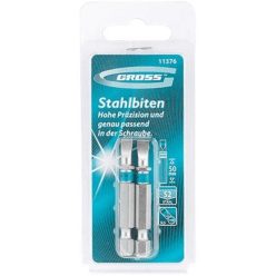 GROSS SL5.0x50mm 2db professional bit S2 acél