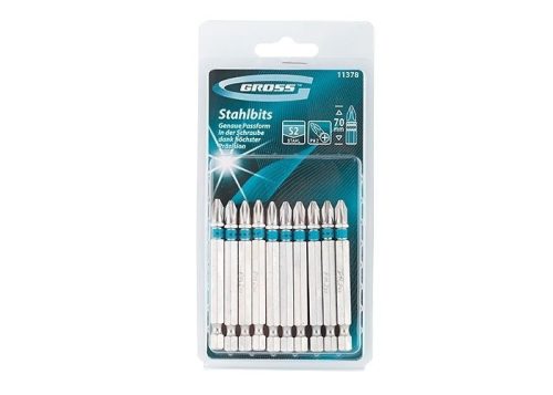 GROSS PH2x70mm 10db professional bit S2 acél