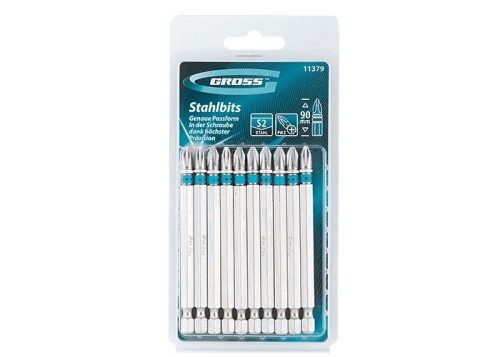 GROSS PH2x90mm 10db professional bit S2 acél
