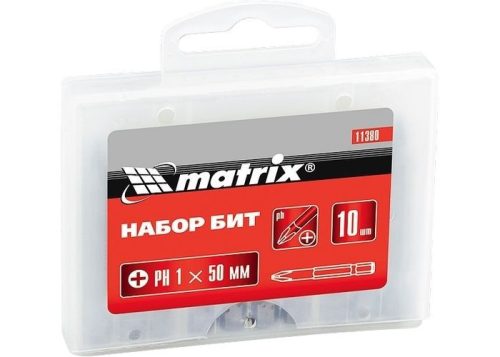 MTX PZ1x50mm, 10db bitfejkészlet 45X műanyag tokban