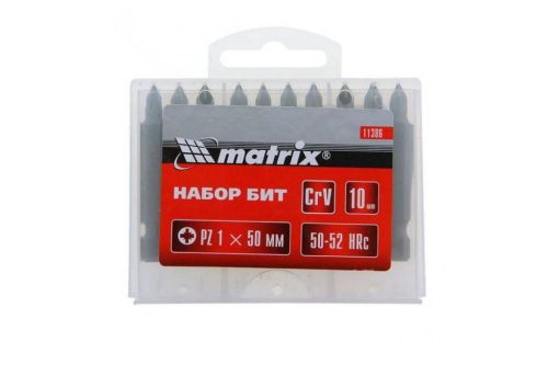 MTX PZ2x50mm, 10db bitfejkészlet 45X acél tokban