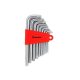 MTX torx fényes extra hosszú kulcsszett T10-T50 CrV 9db