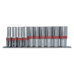 MTX 4-13mm 1/4 hatlapfejű dugókulcs készlet 10db-os