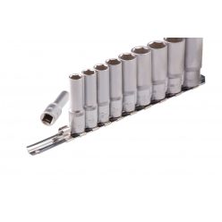   STELS 3/8 8-19mm hosszított 10részes professional dugókulcs fej készlet