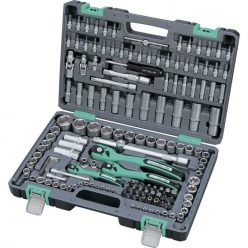 Szerszámkészlet kofferben 151 db-os 3/8- 1/2-  1/4 Cr-V S2