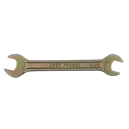 10x11mm kettős villás csavarkulcs sárga