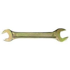 19x22mm kettős villás csavarkulcs sárga