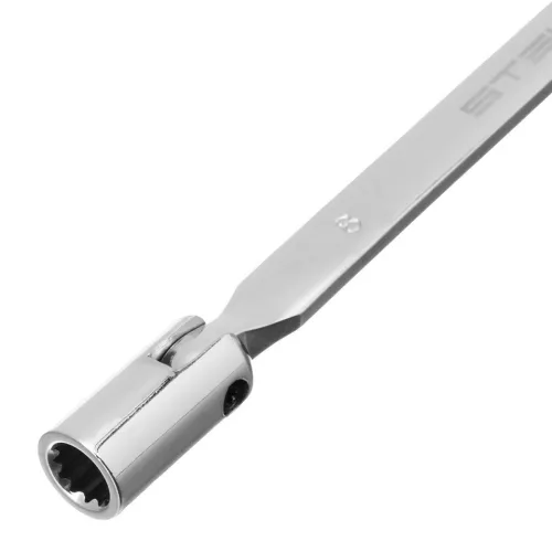 STELS 8х9mm csuklós csőkulcs, Bi-HEX elfordítható csavarkulcs, CrV PROFESSIONAL