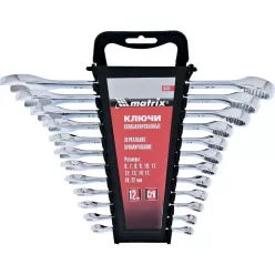 MTX 6-22mm 12db kombinált csillag-villás kulcs szett CrV