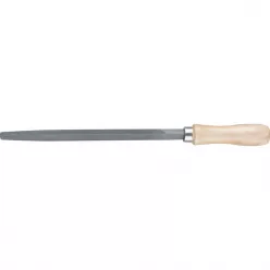 SIBRTEH fém reszelő 150mm háromszög alakú nyéllel