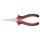 MTX 160mm Nickel kúpos kerek orrfogó kétkomponensű markolat