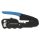 GROSS CAT5 krimpelő fogó RJ45, 8P- RJ11/12, 6P telefon- és számítógépterminálokhoz Professional