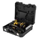 DENZEL 18V 2 akku 2 sebesség Li-Ion akkus fúró-csavarozó szett, kofferben, BLDL-IB-18-02