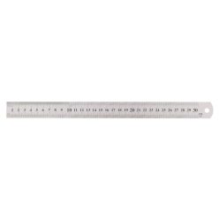 300mm fém vastag vonalzó mérőpálca