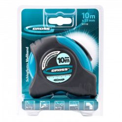GROSS 10mx25mm professional mérőszalag 2 oldalas