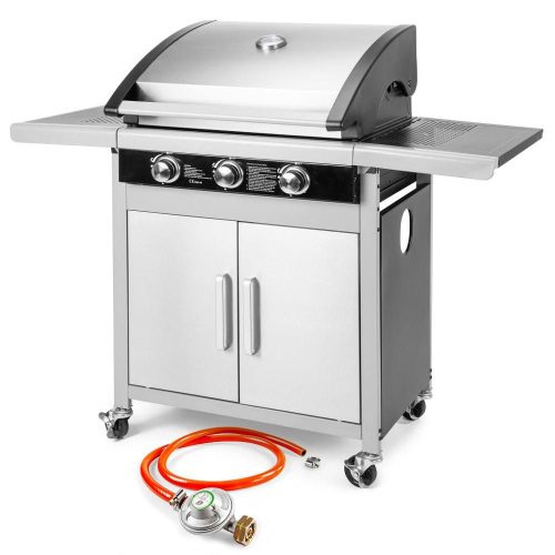 Fieldmann Inox gáz grillsütő szett 3 égőfejes FZG 3005