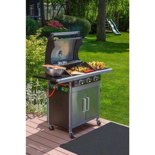 Fieldmann Inox gáz grillsütő szett 3 égőfejes FZG 3005