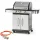FIELDMANN 9kW/2,5kW, 3+1 égőfejes INOX gáz grill FZG 3011