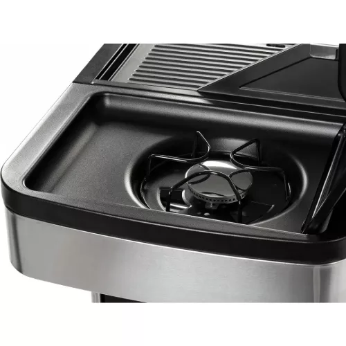 FIELDMANN 9kW/2,5kW, 3+1 égőfejes INOX gáz grill FZG 3011