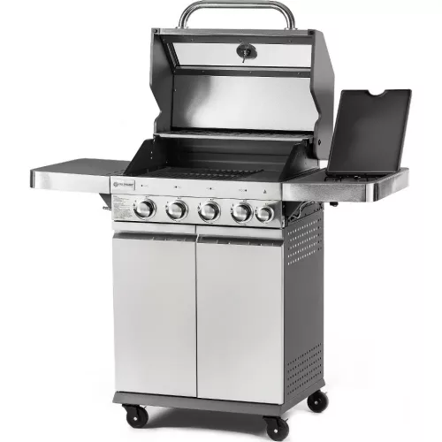 FIELDMANN 9kW/2,5kW, 4+1 égőfejes INOX gáz grill FZG 3018