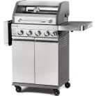 FIELDMANN 9kW/2,5kW, 4+1 égőfejes INOX gáz grill FZG 3018