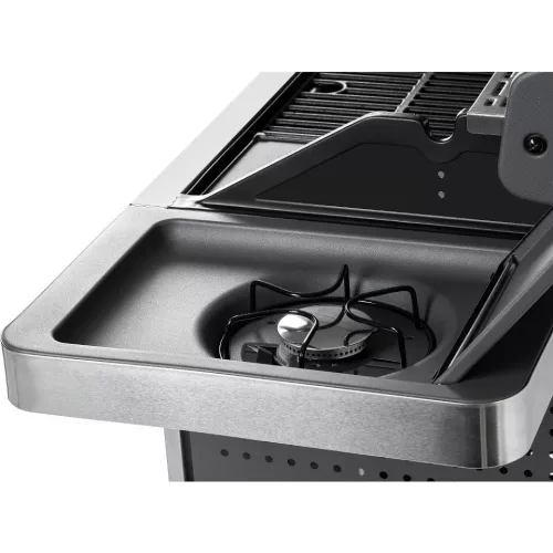 FIELDMANN 9kW/2,5kW, 4+1 égőfejes INOX gáz grill FZG 3018