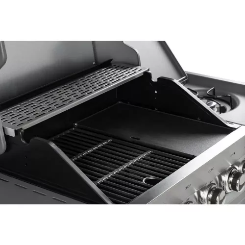 FIELDMANN 9kW/2,5kW, 4+1 égőfejes INOX gáz grill FZG 3018