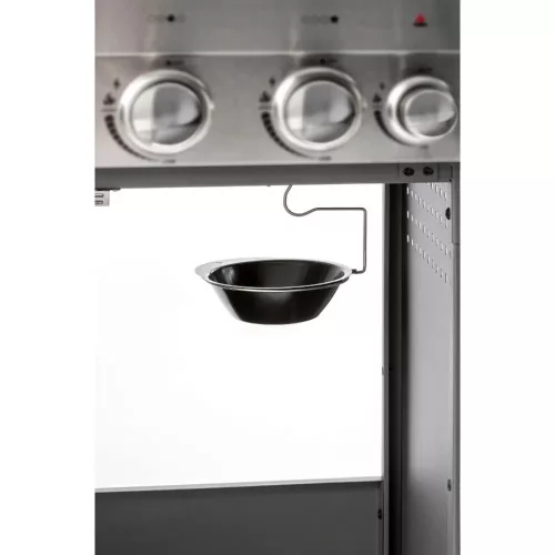 FIELDMANN 9kW/2,5kW, 4+1 égőfejes INOX gáz grill FZG 3018