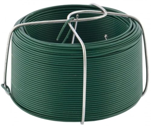 1.5mm 50m horganyzott acélhuzal kötöződrót PVC bevonattal