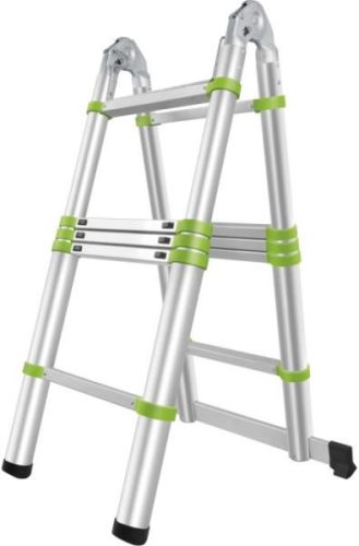 Fieldmann 3,2m teleszkópos aluminium ketteslétra FZZ 4003