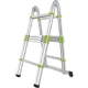 Fieldmann 3,2m teleszkópos aluminium ketteslétra FZZ 4003