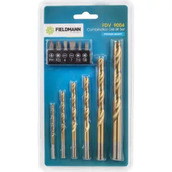   Fieldmann 12 részes Prémium fémfúró- csavarozó szett FDV 9004