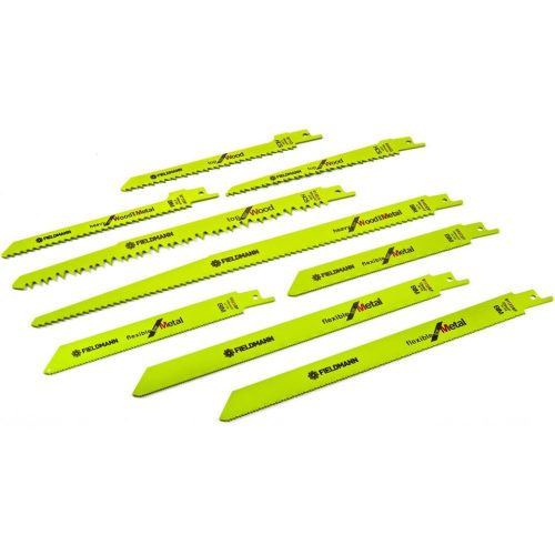 Fieldmann FDPO 9001 szablyafűrész lap szett 9db fém/ fa