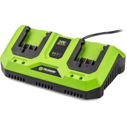   Fieldmann 2x20V dupla akkumulátor töltő FDUZ 79110 FASTPOWER