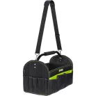 Fieldmann 13 zsebes szerszámostáska láda fém kerettel 350x210x250