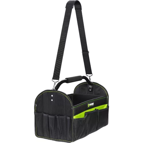 Fieldmann 13 zsebes szerszámostáska láda fém kerettel 350x210x250