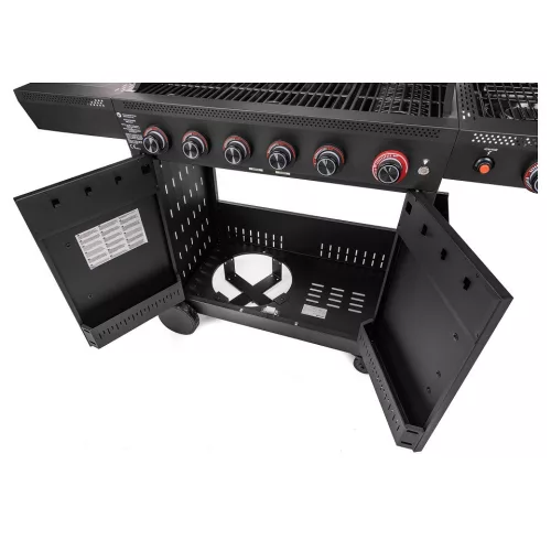 FIELDMANN INOX gáz grill 6+1 égőfejes FZG 3030