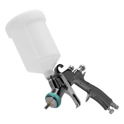   STELS Festékszóró AG 950 LVLP, professzionális, gravitációs, fúvóka 1,5 mm