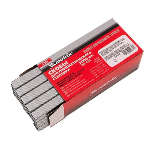20GAkapocs pneumatikus tűzőgép 8/11,2/0,6mm, 5000db