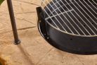 Kör bográcsozó, kerti grill, grillező, szalonnasütő