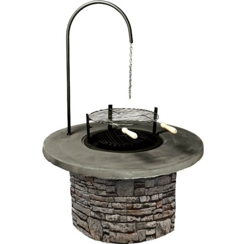 Cortona 3 bográcsozó, kerti grill, grillező, szalonnasütő