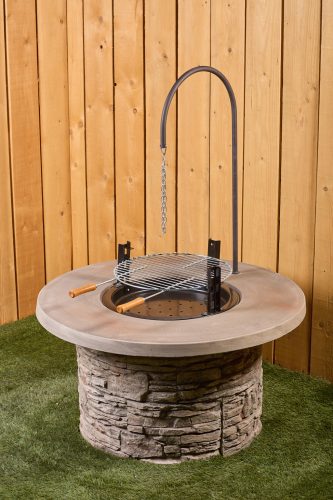 Cortona 3 bográcsozó, kerti grill, grillező, szalonnasütő