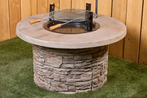 Cortona 3 bográcsozó, kerti grill, grillező, szalonnasütő