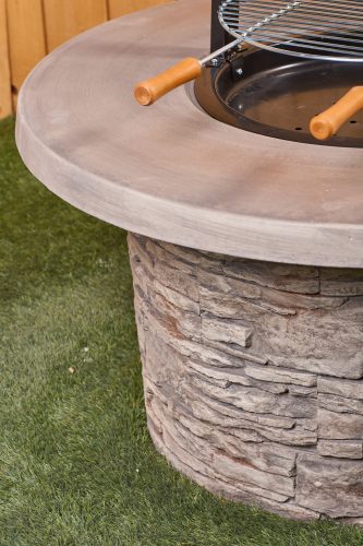 Cortona 3 bográcsozó, kerti grill, grillező, szalonnasütő