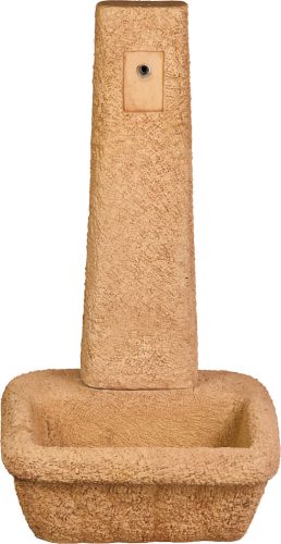 Dolomit kerti kút - terracotta színű
