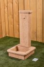 Stelvio kerti kút - terracotta színű