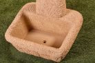 Caorle kerti kút - terracotta színű