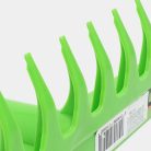 SIBRTEH 380mm 11 fogas erősített műanyag gereblye fej simítóval Expert