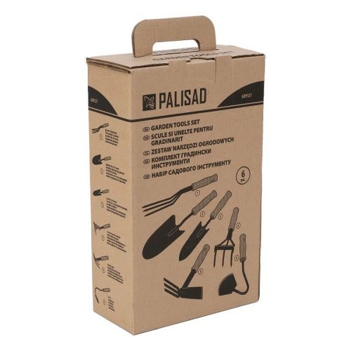 PALISAD 6 részes kerti szerszámkészlet műanyag fogantyúval